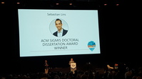 Sebastian Lins is awarded